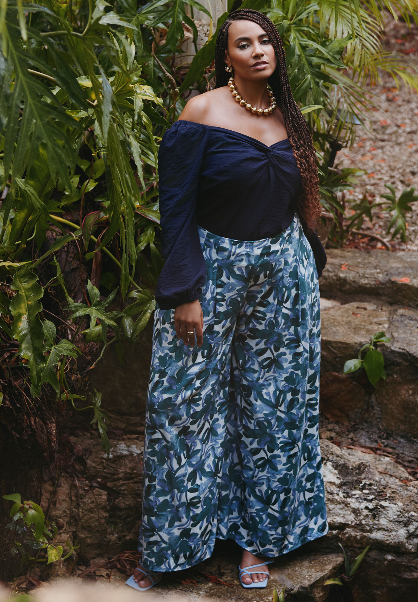 Step Up Your Style Get Plus Size Flare Pants For Every Occasion