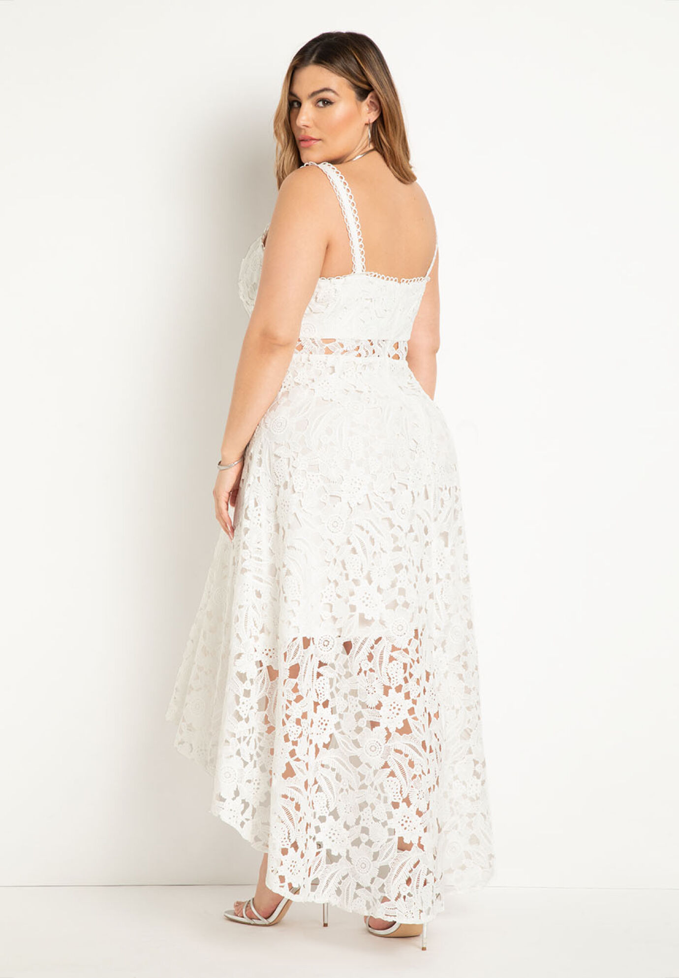 Lace Midi Dress | Eloquii