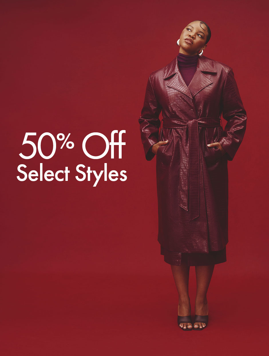 50% Off Select Styles