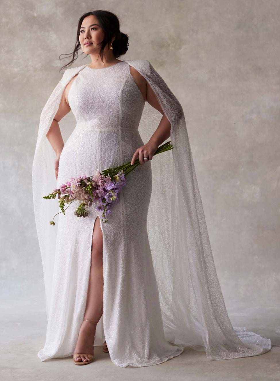 Modern Long Sleeve Jumpsuit Wedding Dress Scoop Neck White Lace Appliq –  HER SHOP | Live beautiful, Live free