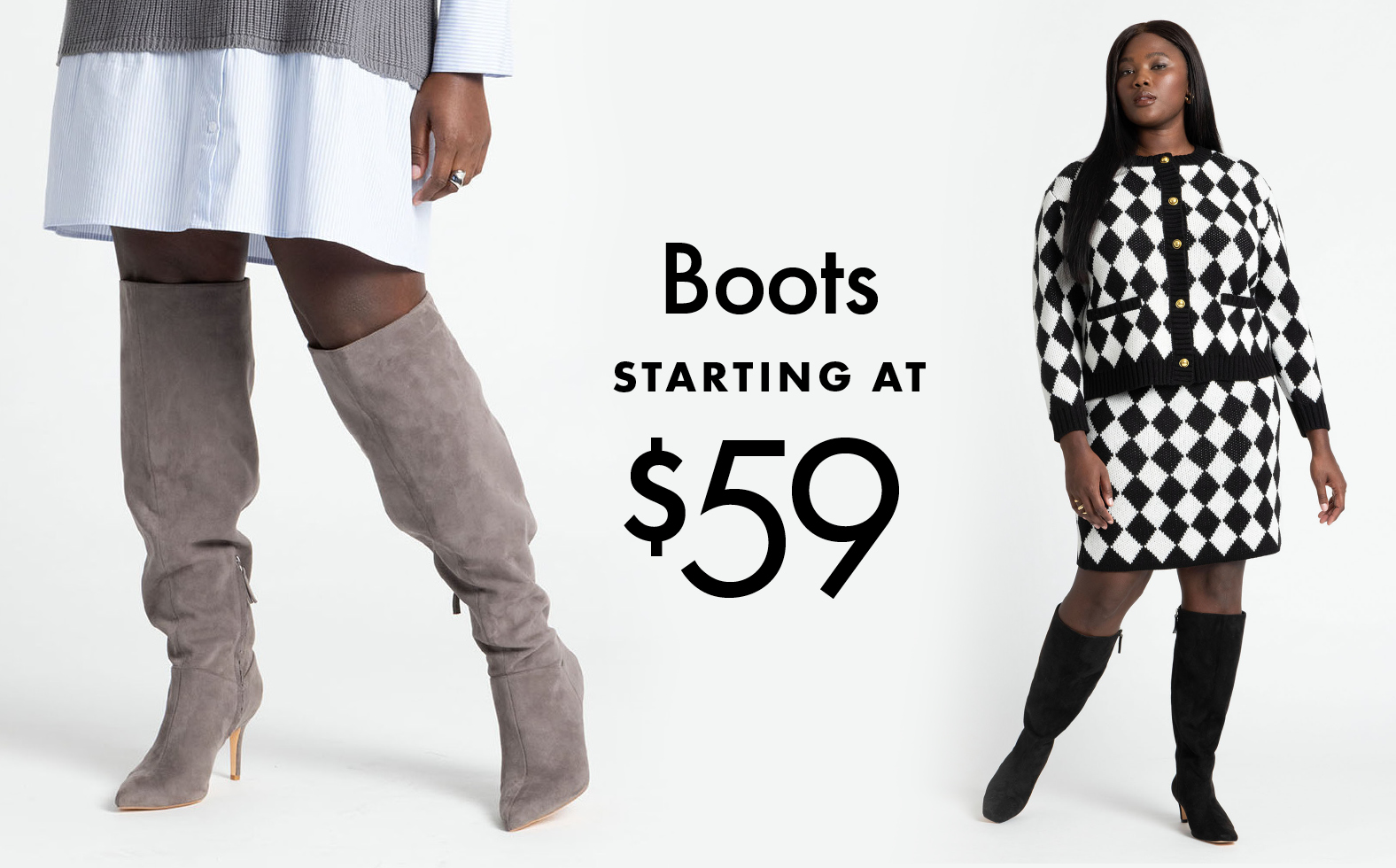 Boots starting at $59