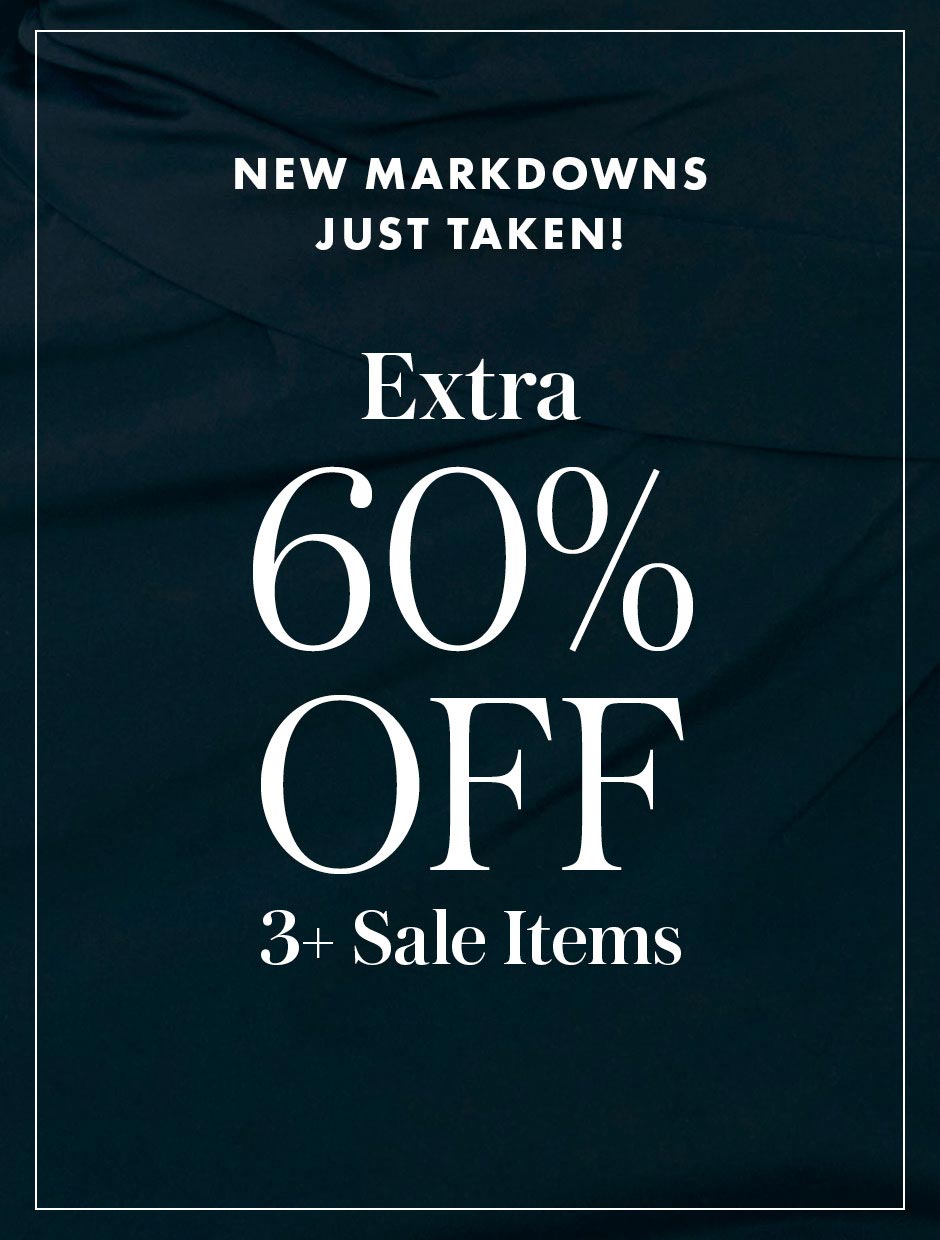 Extra 60% Off 3+ Sale Items