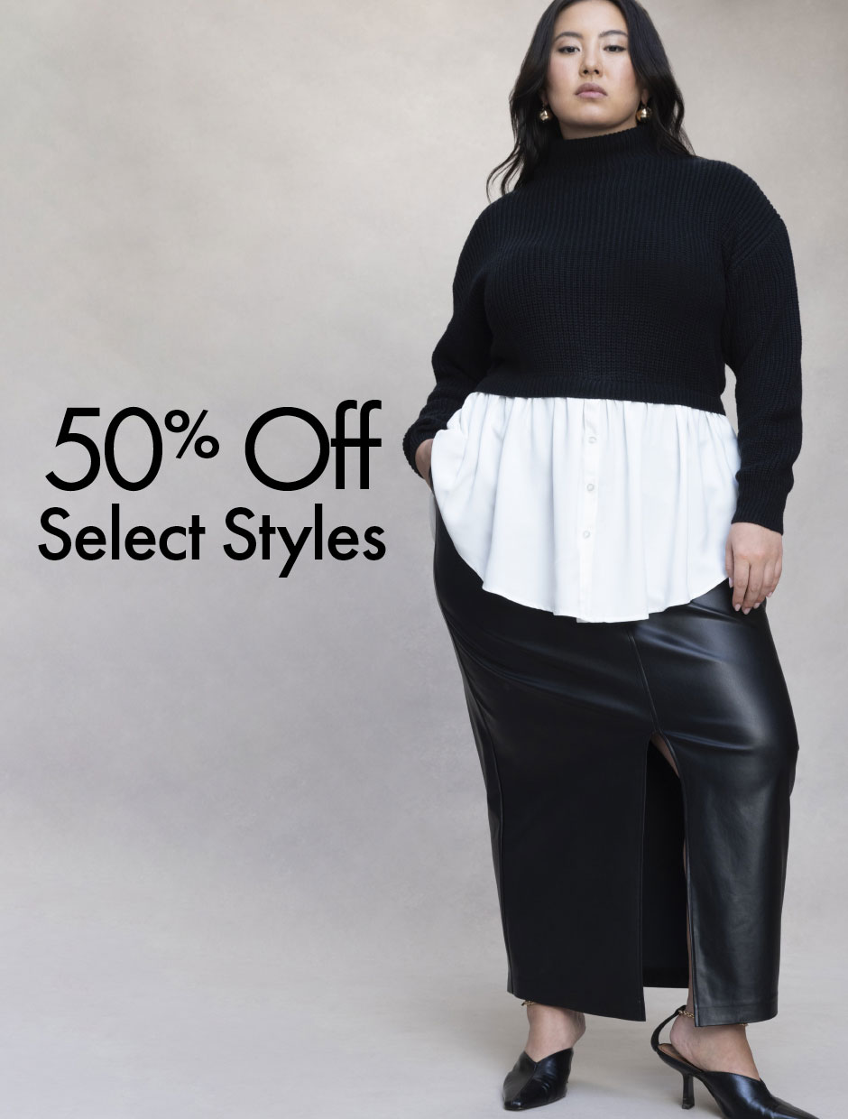 50% Off Select Styles