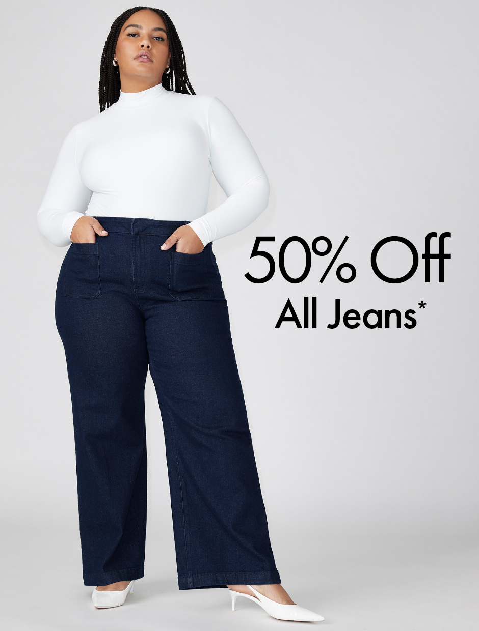 50% Off All Jeans*